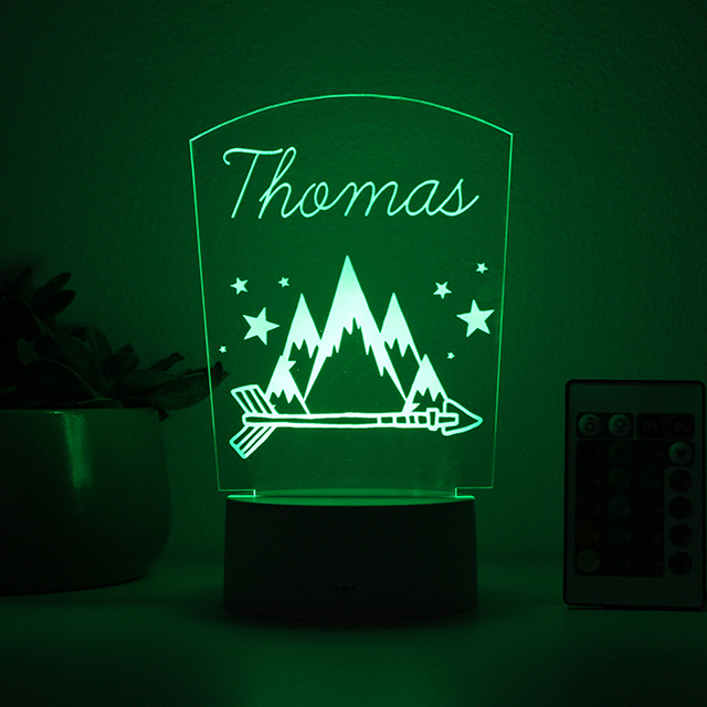 Adventure Mountain, Night Light