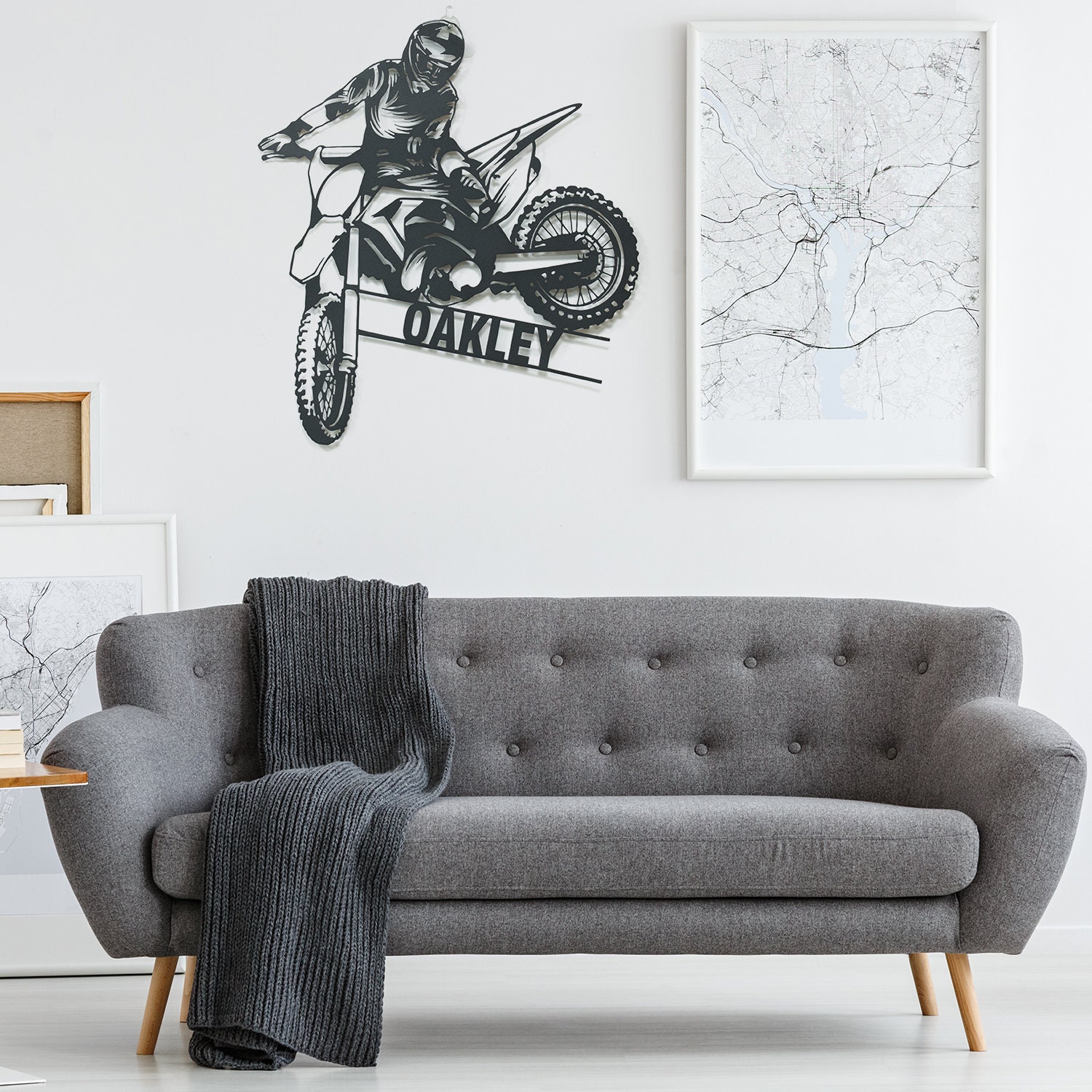 🏍Personalized Motorcycle Name Sign Decoration