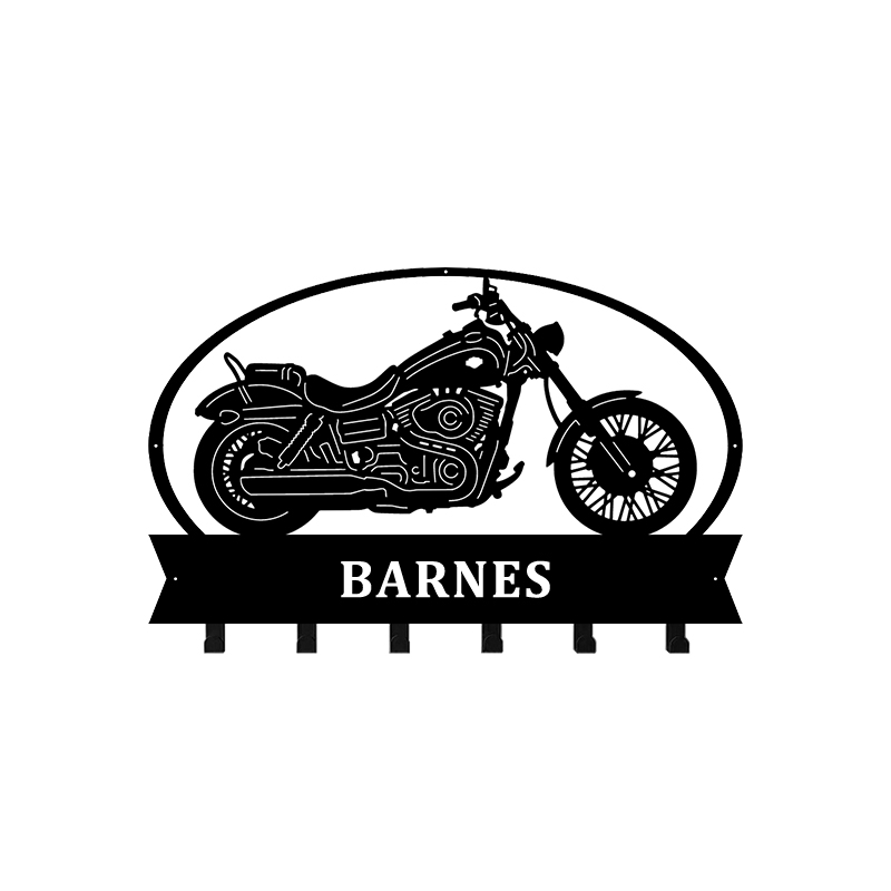 🎁Personalized Name Metal Motorcycle Hooks