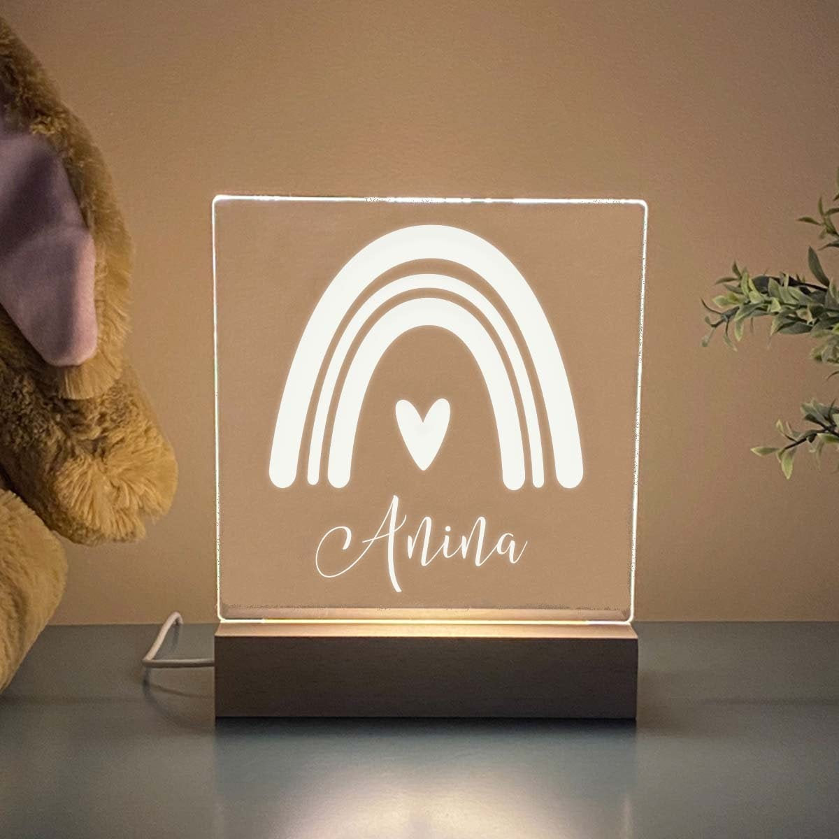Rainbow night light