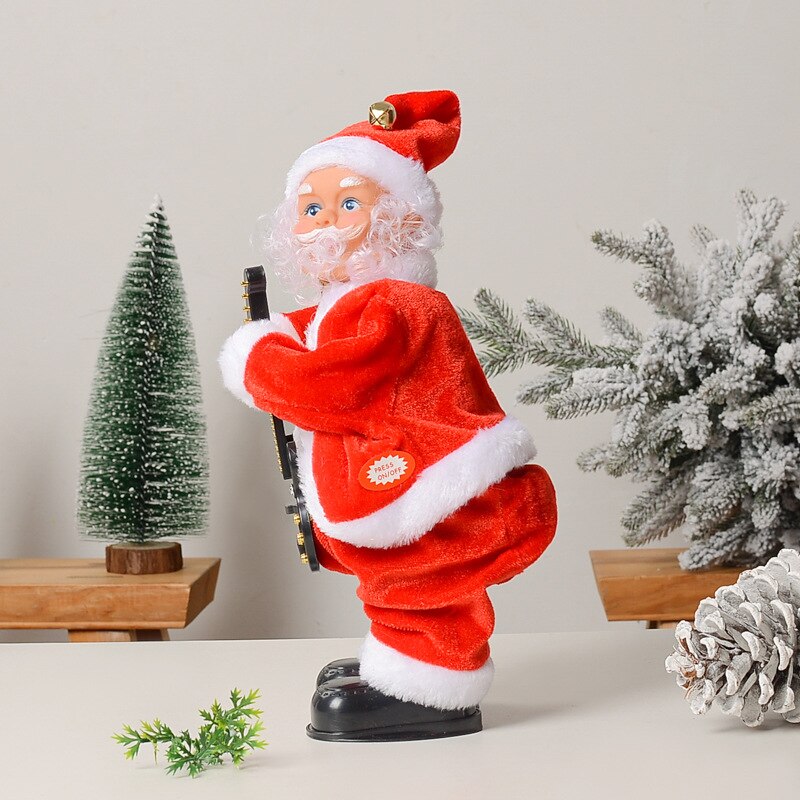 Christmas Electric Musical Hip Dancing Santa Claus Doll Toys