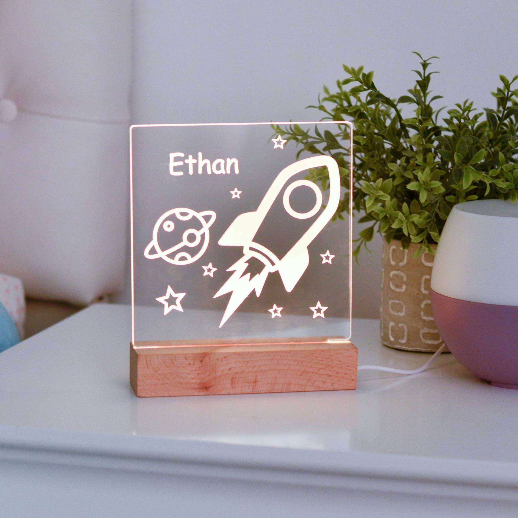 Rocket Night Light