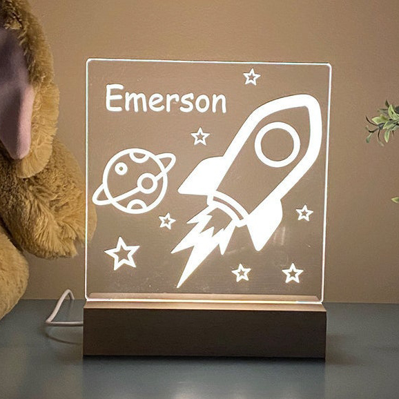 Rocket Night Light