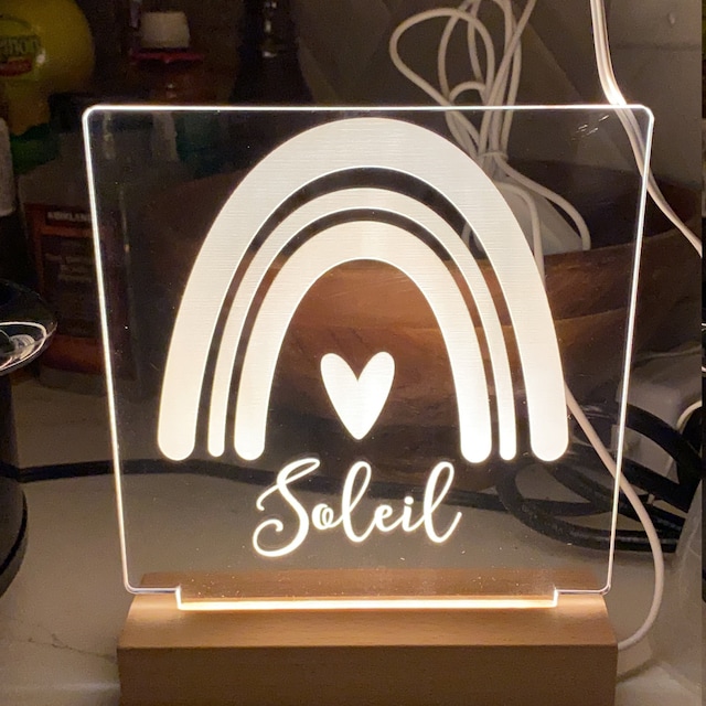 Rainbow night light