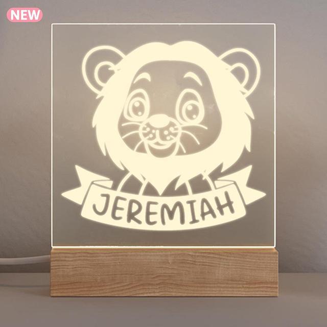 Lion - Personalized Night Light
