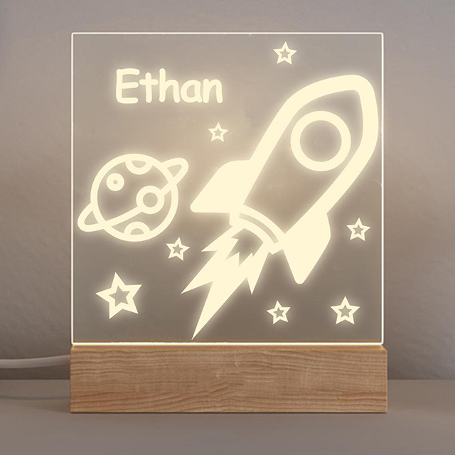 Rocket Night Light