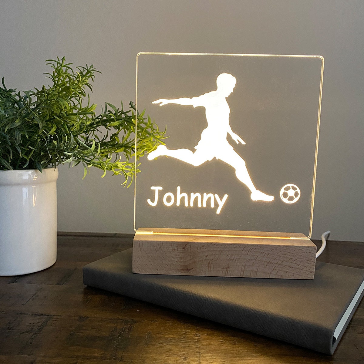 Soccer Night Light