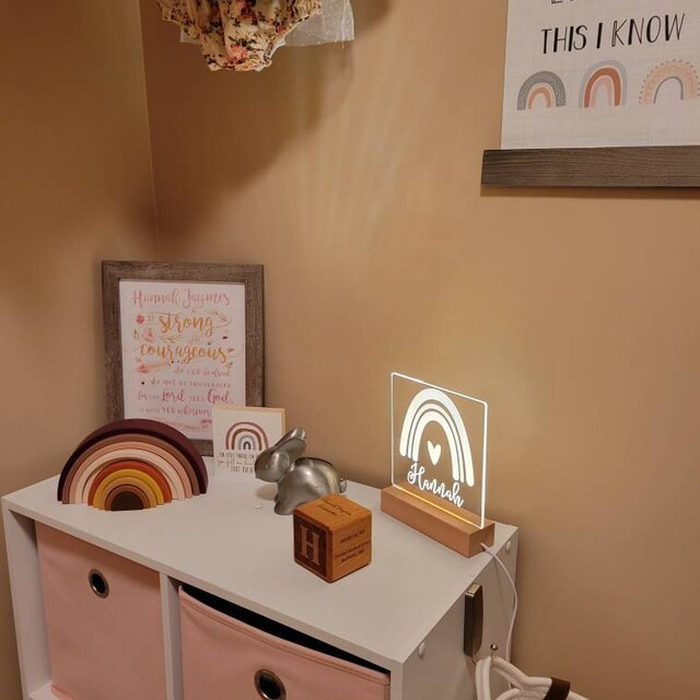 Rainbow night light