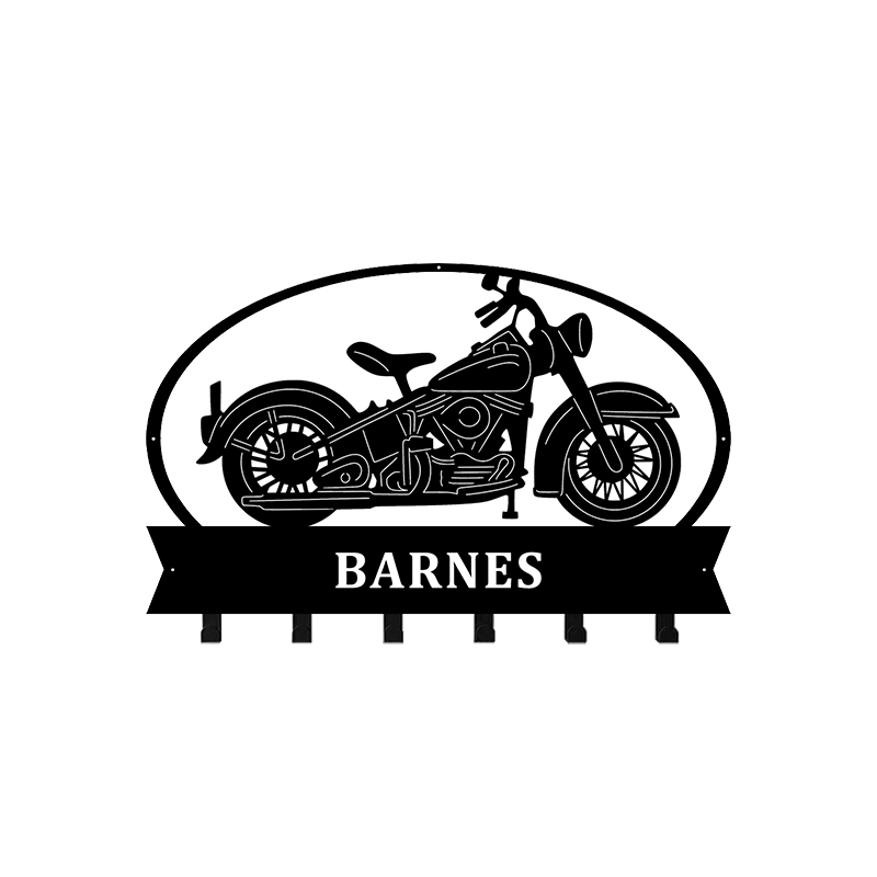 🎁Personalized Name Metal Motorcycle Hooks