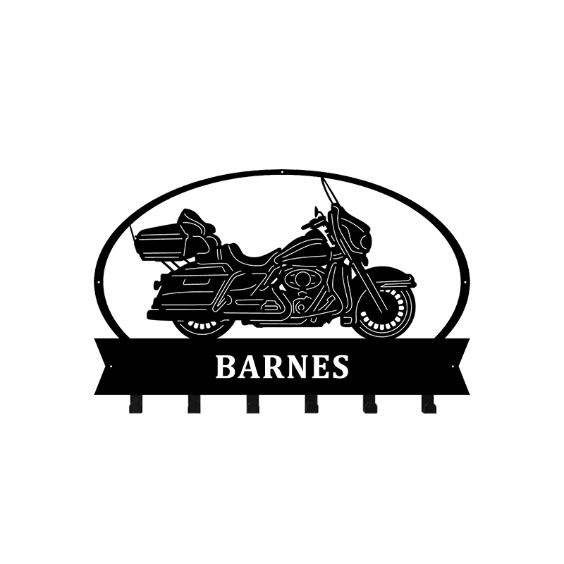 🎁Personalized Name Metal Motorcycle Hooks