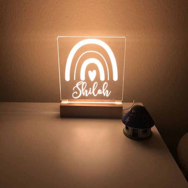 Rainbow night light