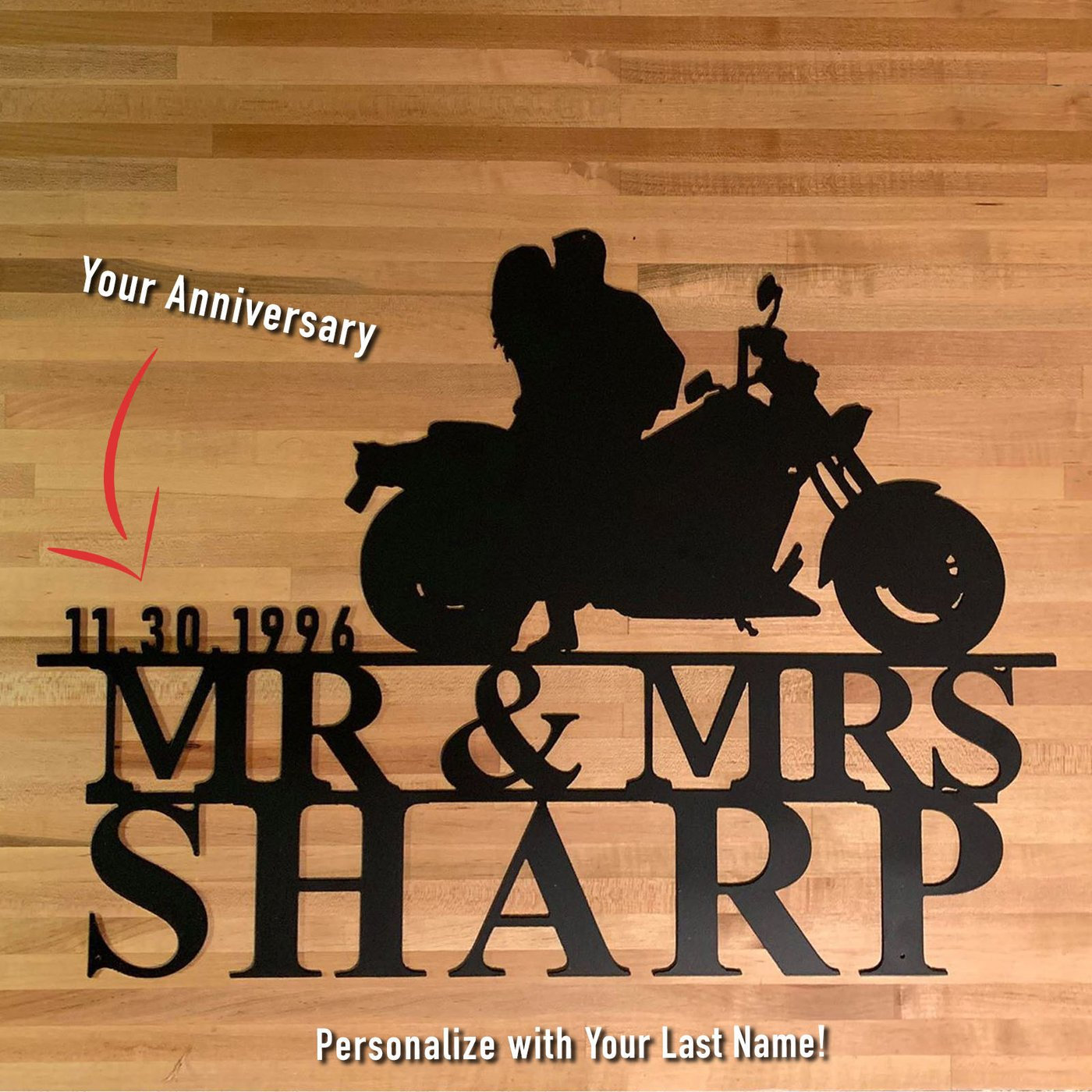 Married Husband Wife Biker