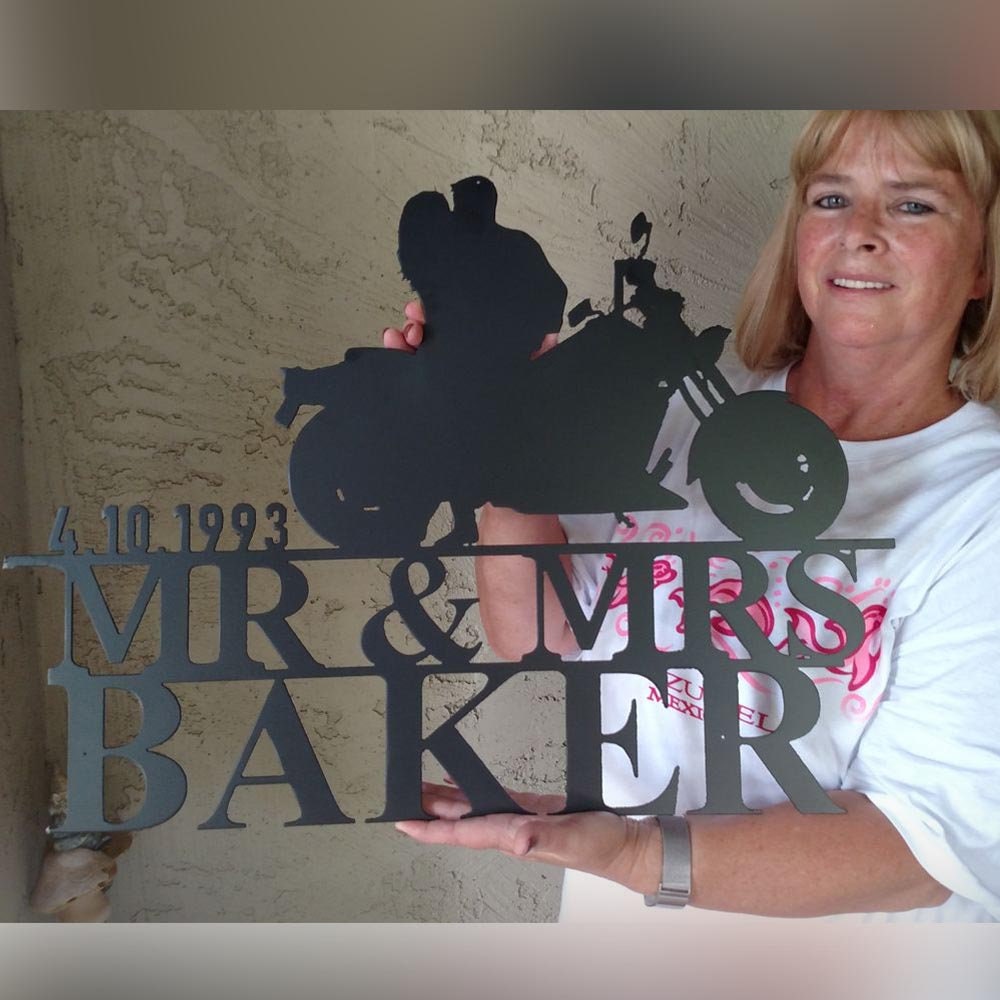 Married Husband Wife Biker