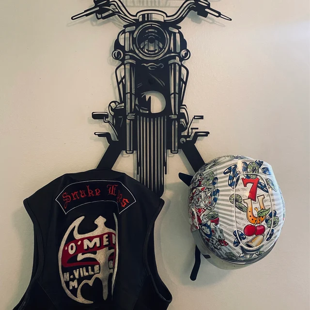🎁Father's day gift🎁Personalized Motorcycle Helmet Holder