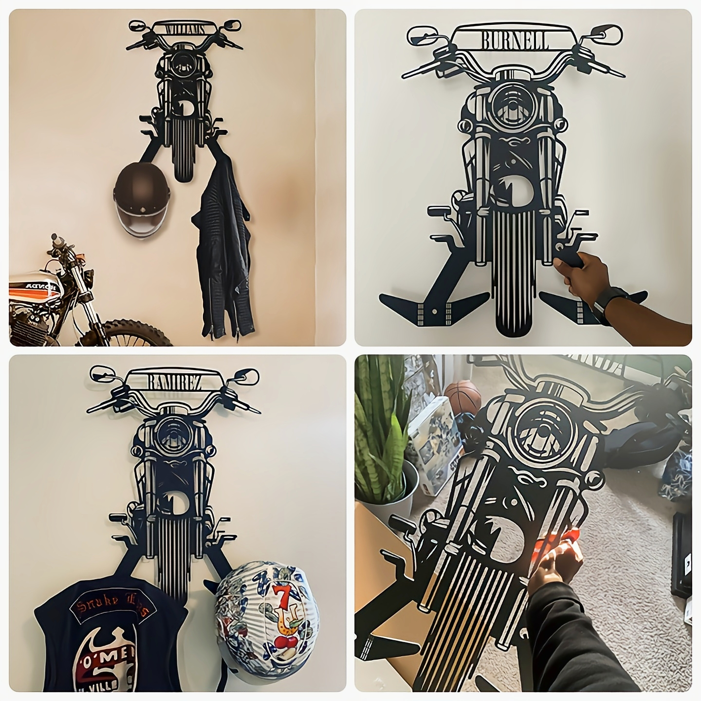 🎁Father's day gift🎁Personalized Motorcycle Helmet Holder