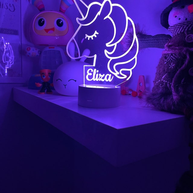 Unicorn Night Light | Kids Bedroom Decor