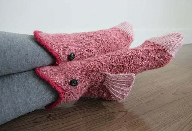 Hot Sale- 3D Knit Crocodile Socks