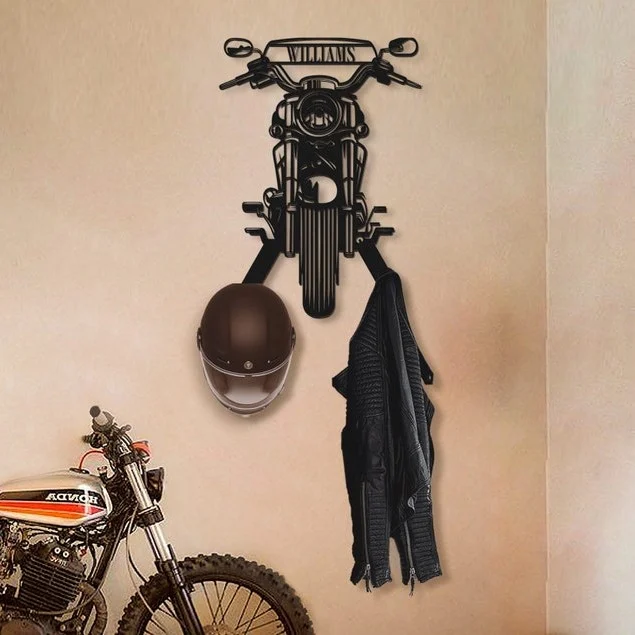 🎁Father's day gift🎁Personalized Motorcycle Helmet Holder