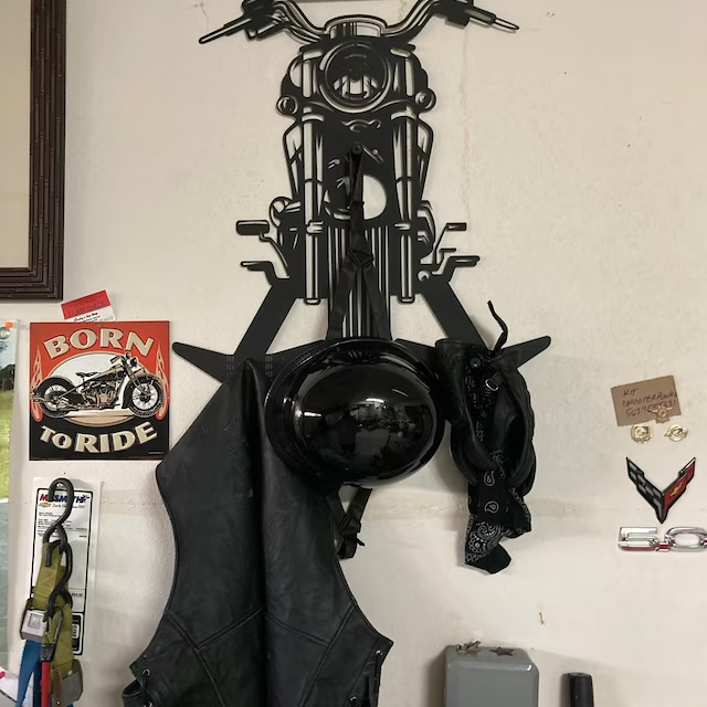 🎁Father's day gift🎁Personalized Motorcycle Helmet Holder