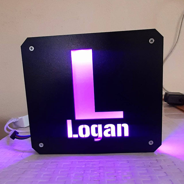 Custom Light for Kidsroom,Personalized Birthday Gift for Girls,Boys,Kids