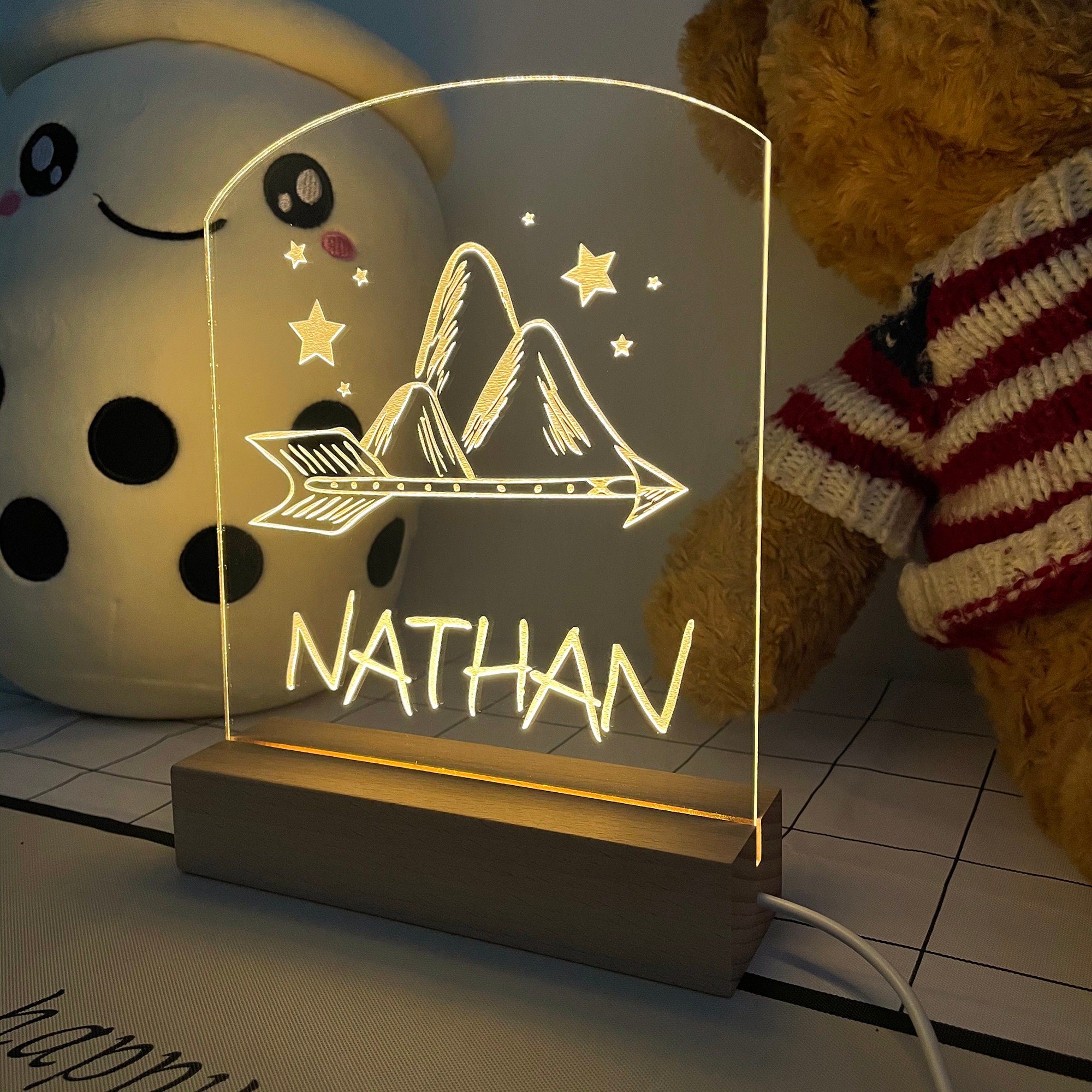 Personalized Night Lights, Night Light Lamp