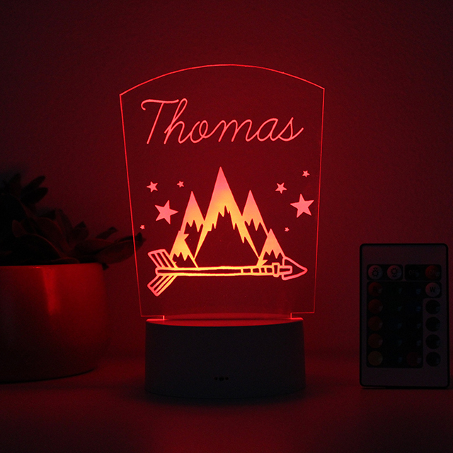 Adventure Mountain, Night Light