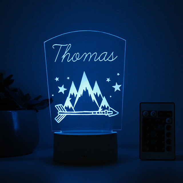 Adventure Mountain, Night Light