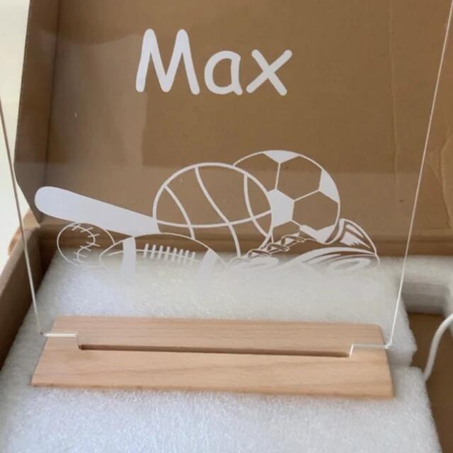 Sports Night Light/Children's Room Gift