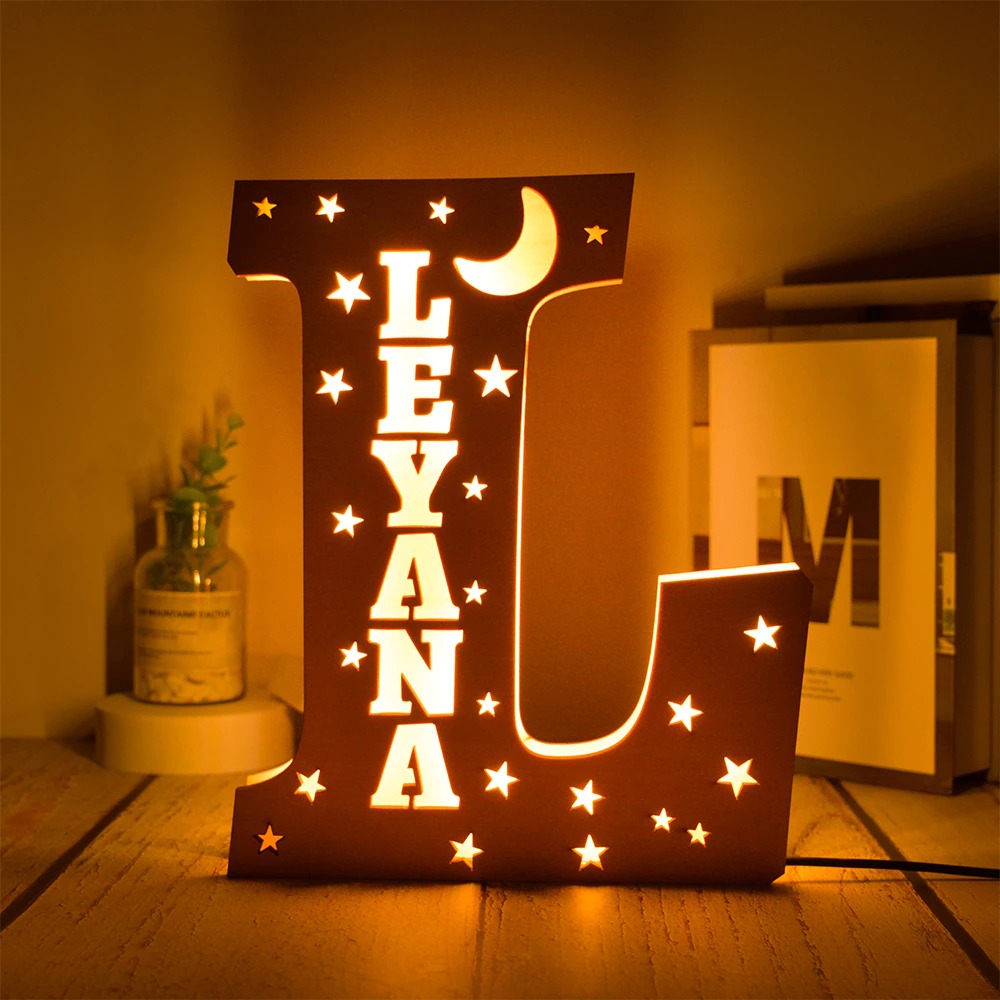 ✨Personalized Alphabet Night Lights, Gifts for Boys and Girls
