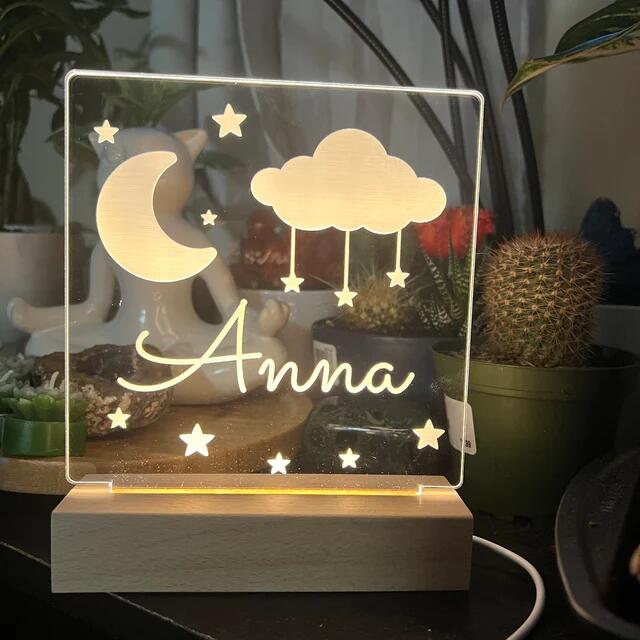 🎁Moon and Stars Night Light