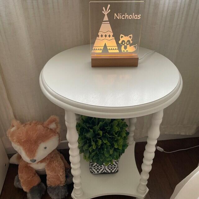 Woodland Baby Fox, Childs Night Light