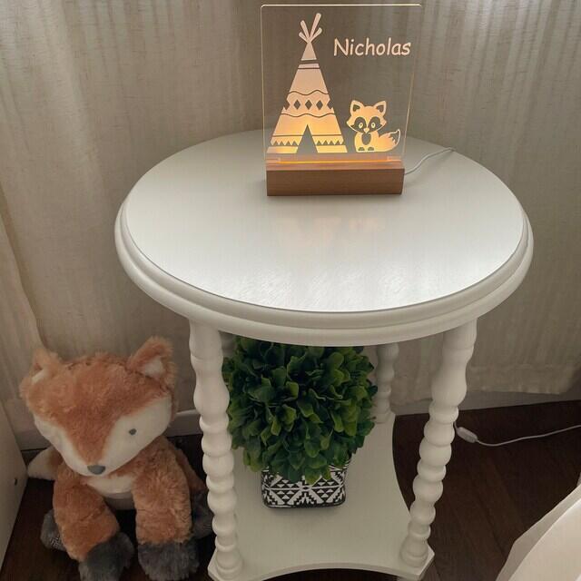 Woodland Baby Fox, Childs Night Light