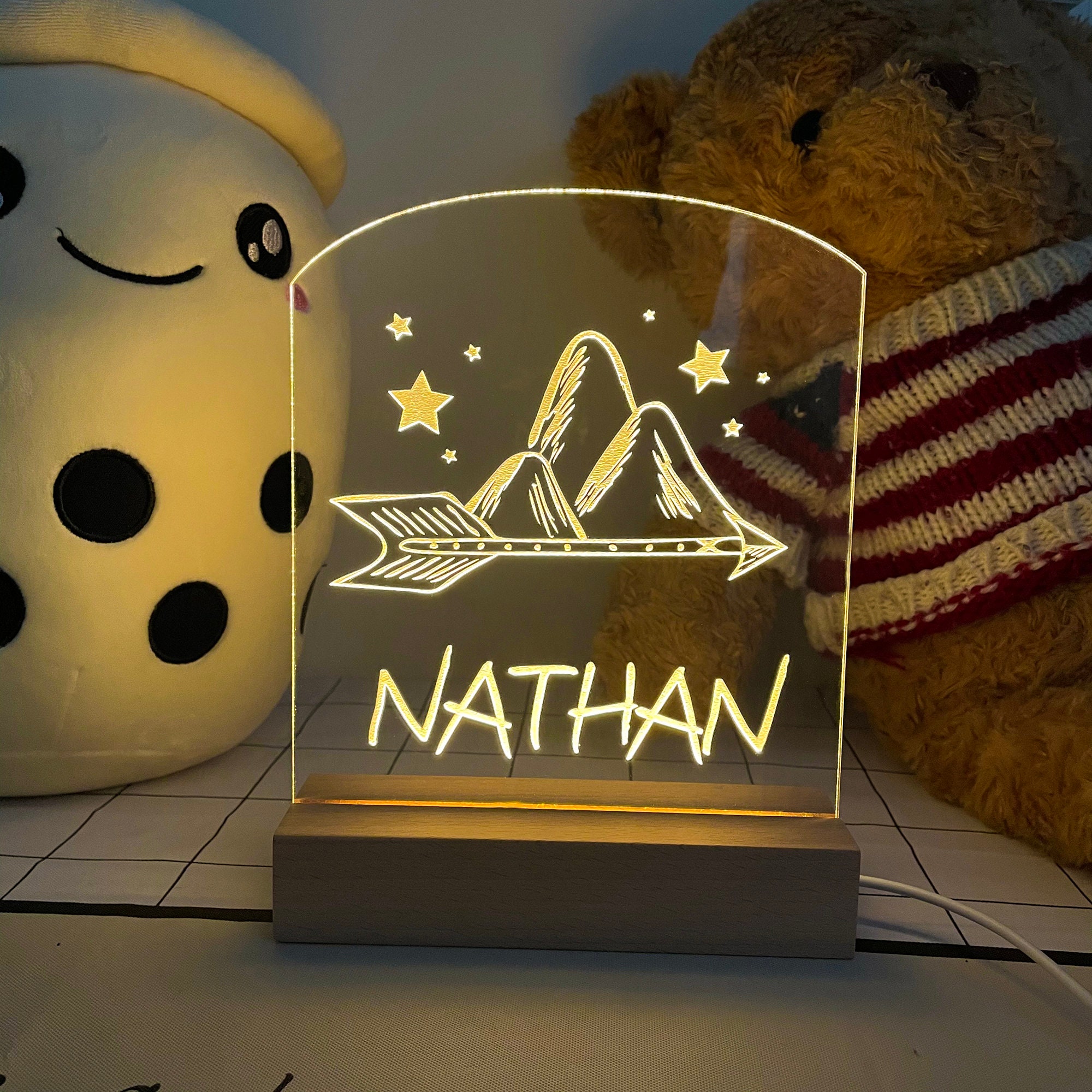 Personalized Night Lights, Night Light Lamp