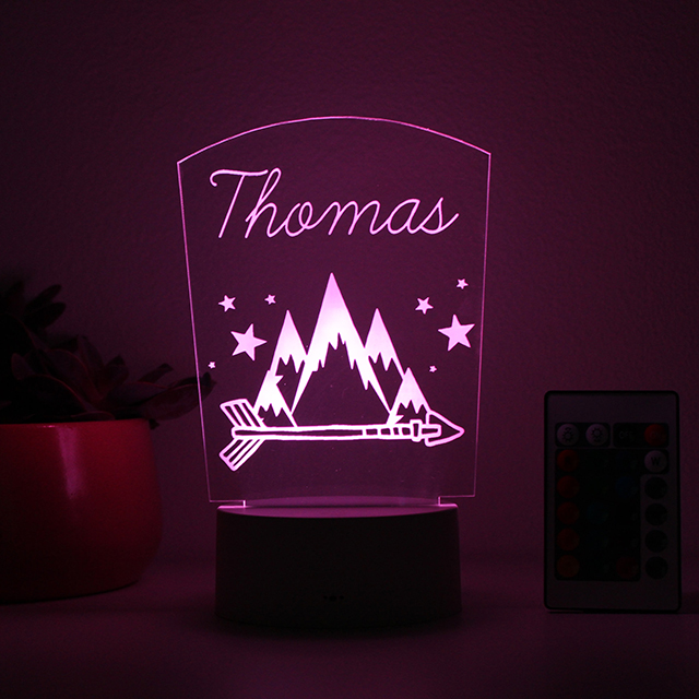 Adventure Mountain, Night Light