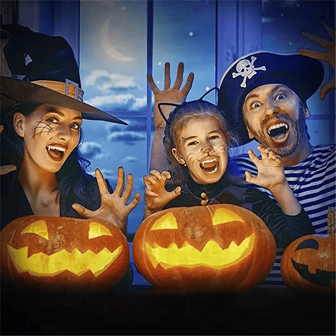 (Halloween Early Sale) Retractable Halloween Vampire Fangs♂