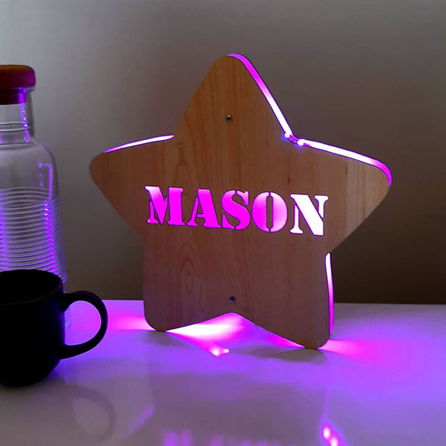 Children's room night light, personalized gift for children