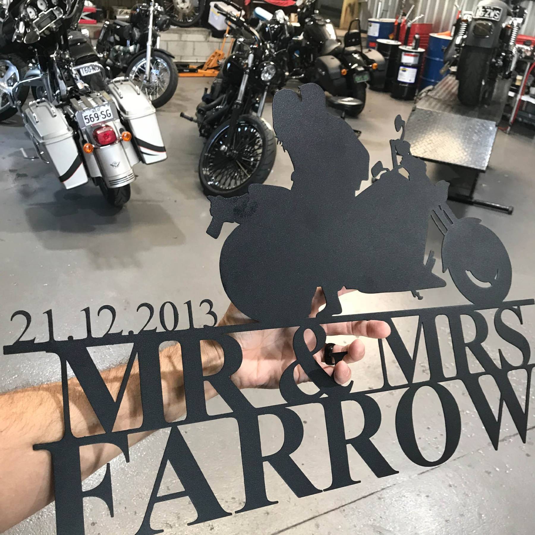 Married Husband Wife Biker