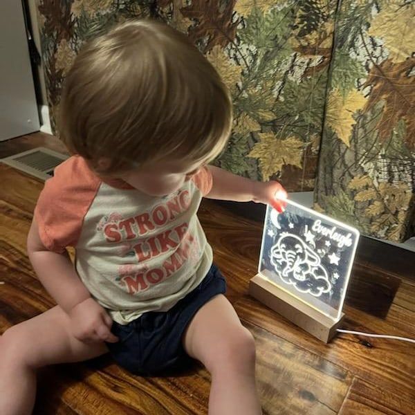 Elephant - Personalized Night Light