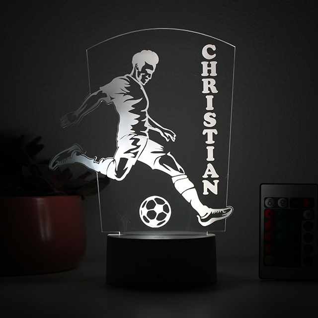 Soccer Player, Night Light