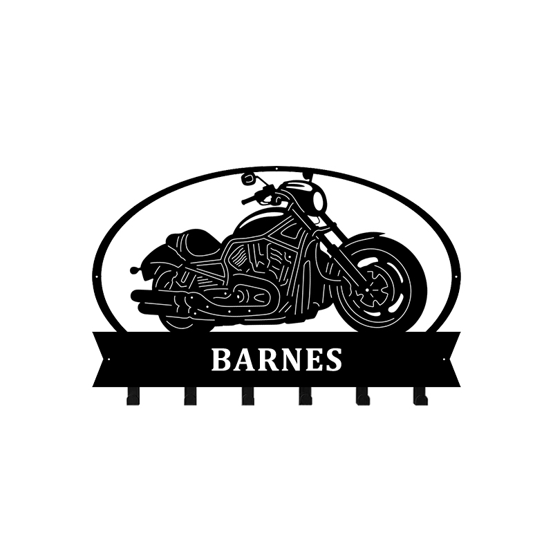 🎁Personalized Name Metal Motorcycle Hooks