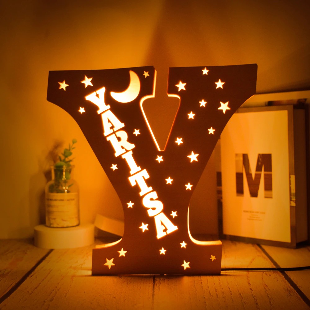✨Personalized Alphabet Night Lights, Gifts for Boys and Girls