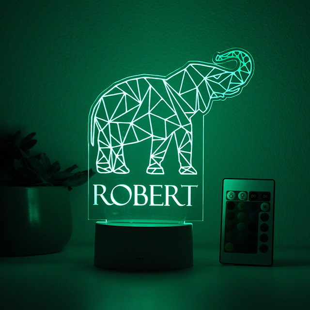 Elephant, Night Light