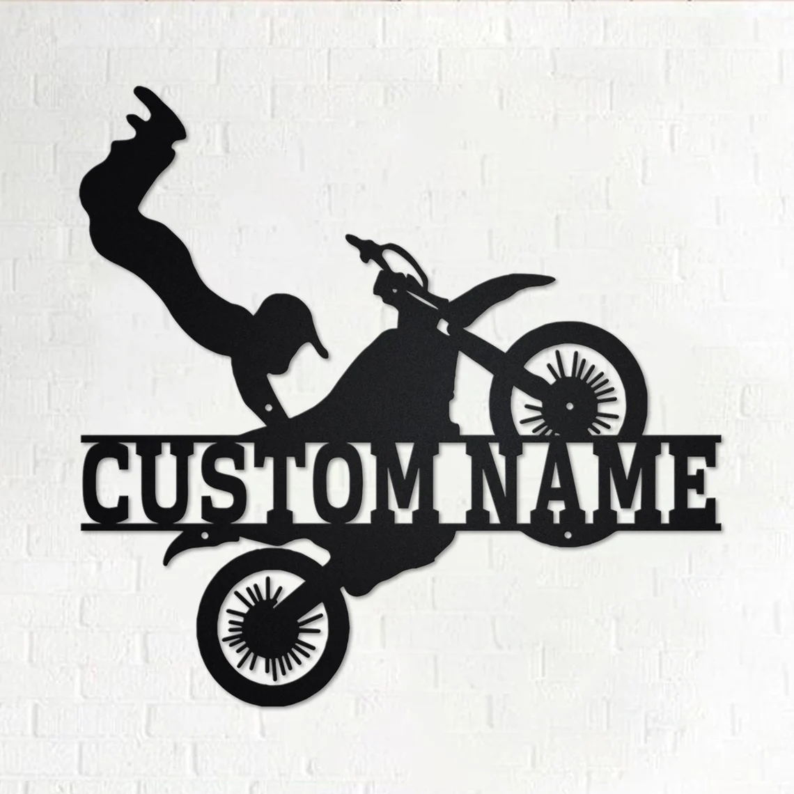 💝【BUY 2 Free Shipping】💝Custom Name Sign For Motorcycle Lovers -  Motorcycle Metal Sign