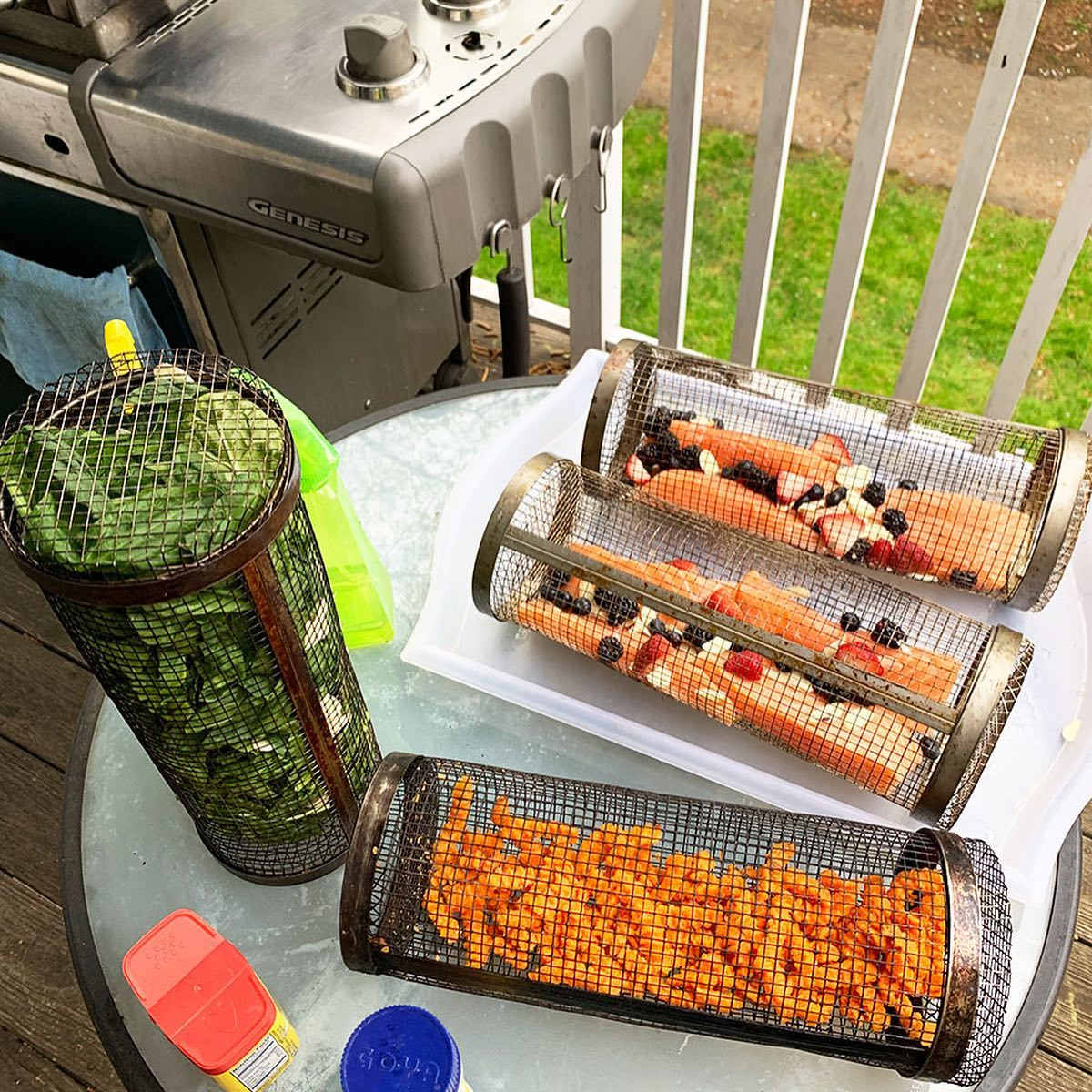 BBQ outdoor grill net