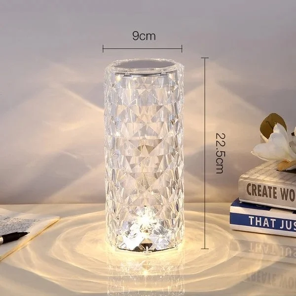 🎁 Summer Hot Sale- 49% OFF🎁Touching Control Rose Crystal Lamp - Buy 2 Free Shipping