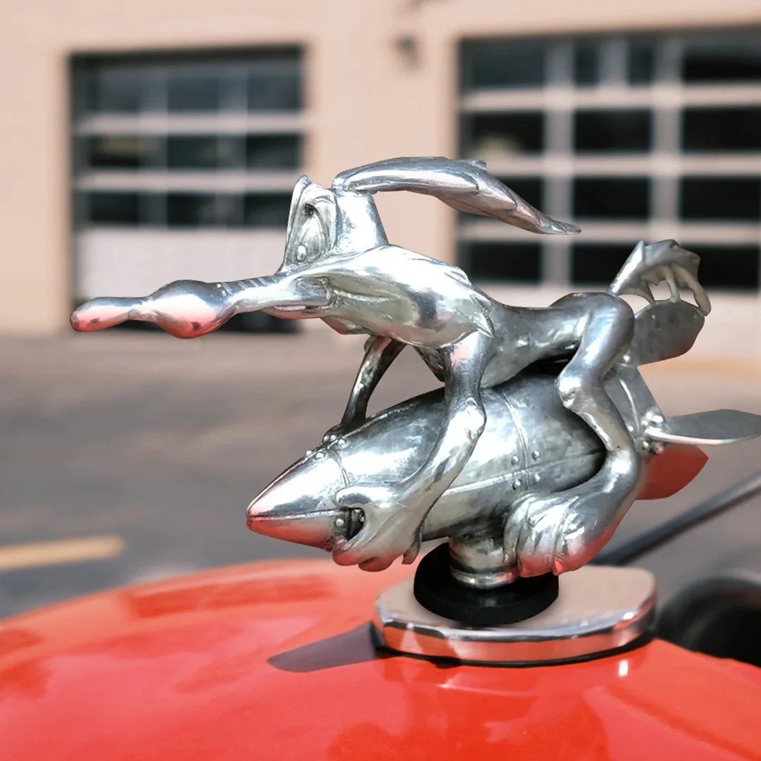 New For 2023 - Wile E Coyote Hood Ornament