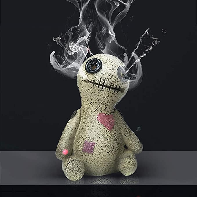 Halloween Promotion 49% Off - Voodoo Doll Cone Incense Burner