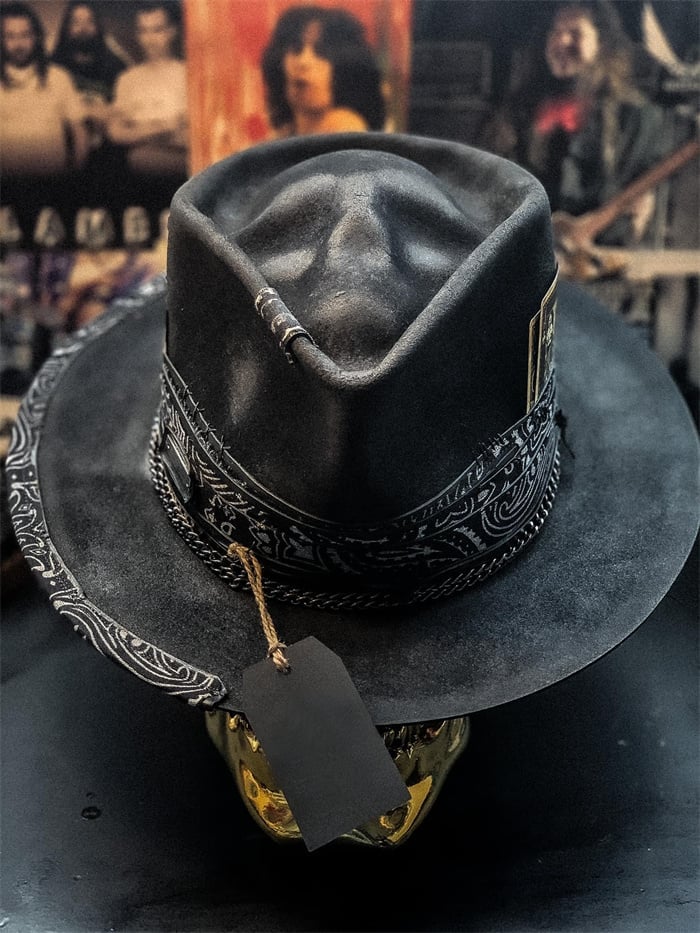 🔥Limited Time - Half Price Sale 🔥"Harvester of Sorrow" Handmade Skull Hat