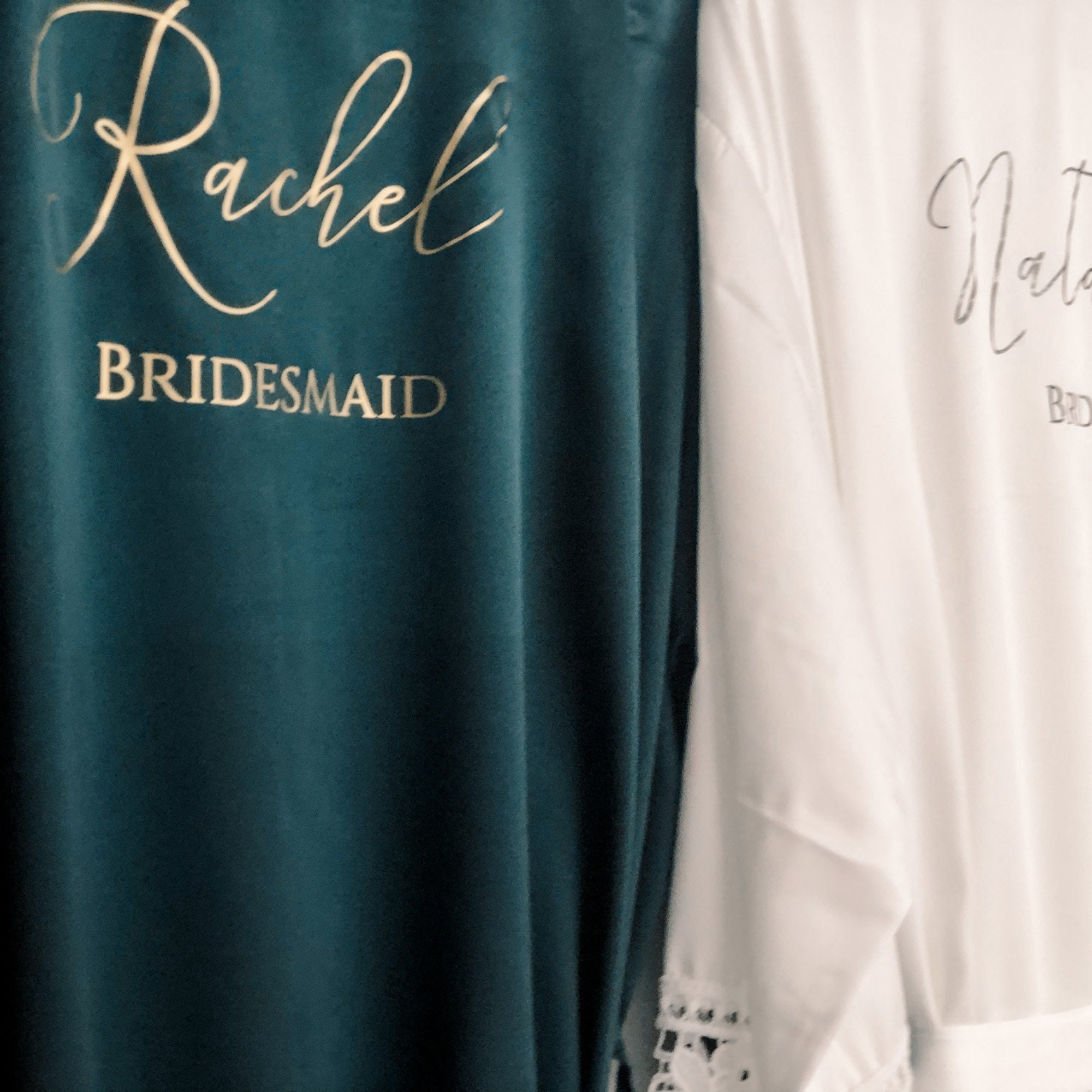 Personalized Wedding Bride/Bridesmaid Robes for Unique & Love | JNSCloth04