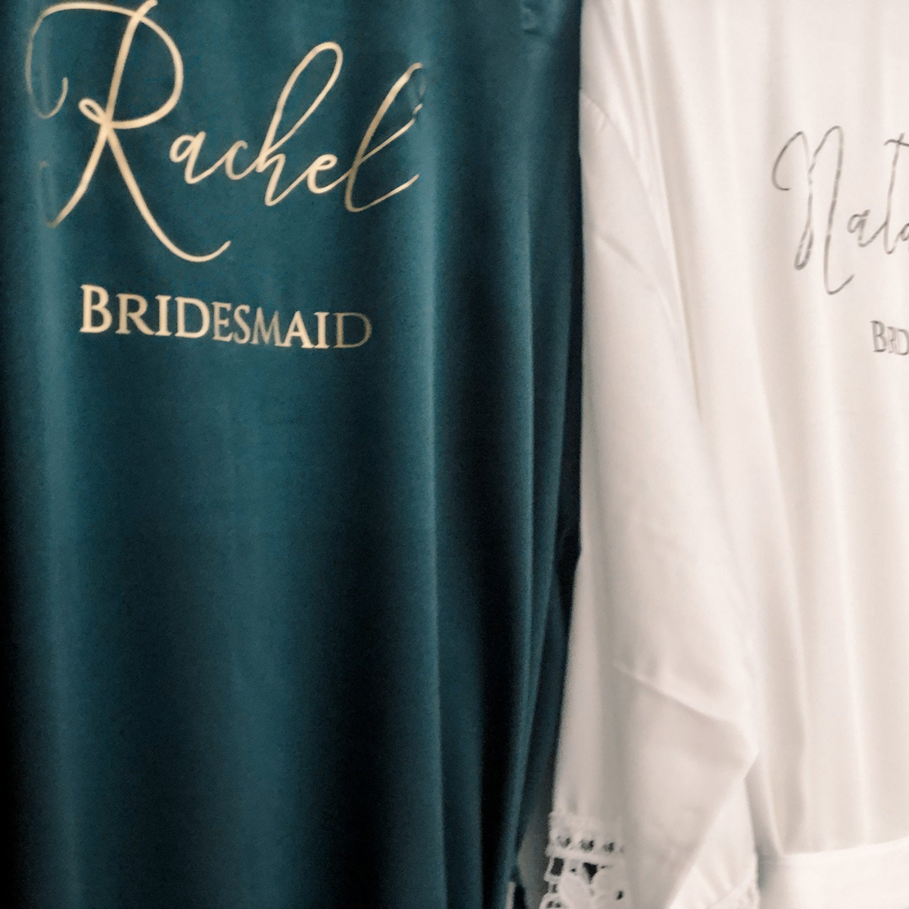 Personalized Wedding Bride/Bridesmaid Robes for Unique & Love | JNSCloth04